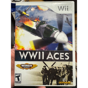 WWII Aces (Nintendo Wii, 2008) WW2 Game Complete CIB w/ Manual